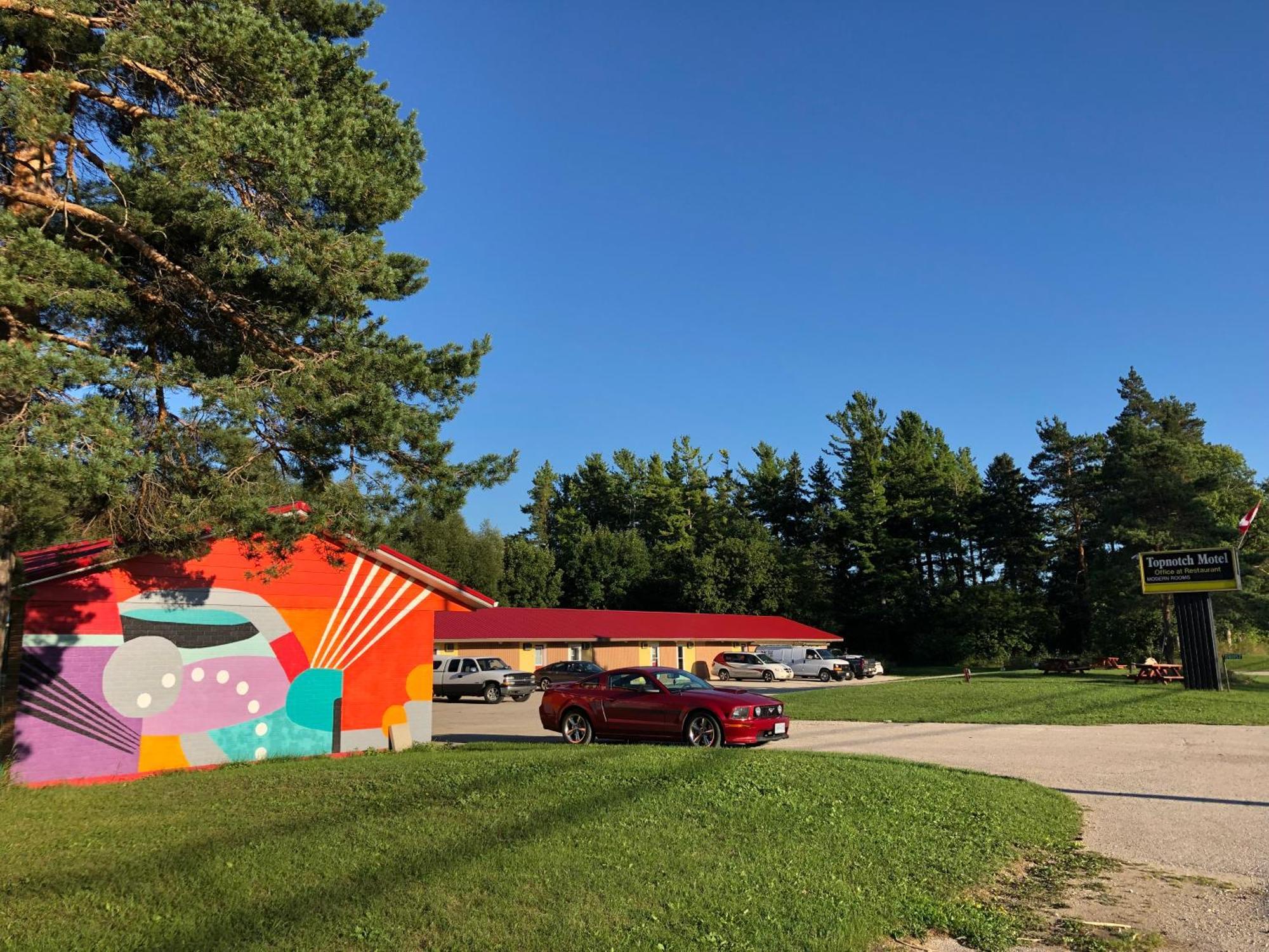Top Notch Motel Wiarton Luaran gambar